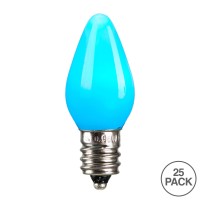 Vickerman C7 Ceramic Led Teal Bulb .96W 130V 25/Bx - Xledsc7L-25