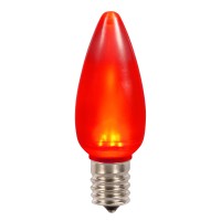 Vickerman C9 Ceramic Led Red Twinkle Bulb 25/Box - Xledsc93T-25