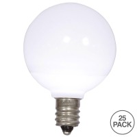 Vickerman G40 Ceramic Led Pure Wht Bulb E12 25/Box - Xledcg4P-25