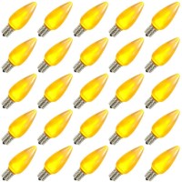 Vickerman C9 Ceramic Led Yellow Bulb 25/Box - Xledsc97-25