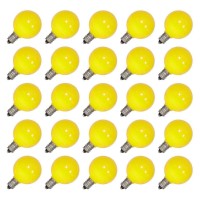 Vickerman G40 Ceramic Led Yellow Bulb E12 25/Box - Xledcg47-25