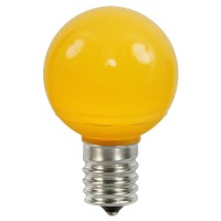 Vickerman G50 Yellow Ceramic Ledbulb E17 .96W 25Bx - Xledcg57-25