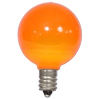 Vickerman G40 Orange Ceramic Ledbulb E12 .96W 25Bx - Xledcg48-25