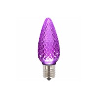 Vickerman C9 Faceted Led Purple Twinkle Bulb 25/Bx - Xledc96T-25