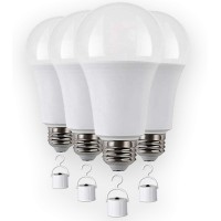 Rechargeable Led Light Bulbs With Battery Backup, Emergency Led Bulb, Pack Of 4, Led 60 Watt Bulb.