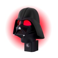 Star Wars Mini Vader Led Night Light, Collector'S Edition, Plug-In, Dusk-To-Dawn Sensor, Disney, Red Glow, Ideal For Bedroom, Bathroom, Nursery, 44607, Darth Vadar