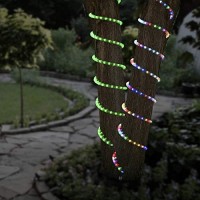 Sterno Home 1193818 18 Foot Led Color Changing Rope Remote Decorative Patio Lighting, Assorted