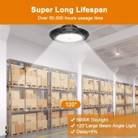 Vcmag Ufo Led High Bay Light 150W 21 000Lm 5000K Daylight 600W Hidhps Equivalent With Us Plug 5 Cable Led Warehouse Lights Com