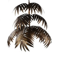 Newrays Vintage Adjustable Tropical Coconut Leaves Chandelier Unique Rustic Tree Lamps Living Room Dining Rooms Bedrooms Kitchen Hanging Lighting Fixtures