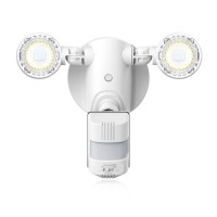 Sansi 15W Motion Sensor Outdoor Lights 2000Lm Led Security Lights, 5000K Dusk To Dawn Flood Light,4 Modes,Wide 320