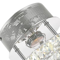 Led Flush Mount With Chrome Finish