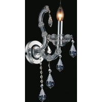 1 Light Wall Sconce With Chrome Finish