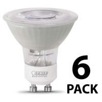 Feit Electric Mr16 Gu10 Led Bulbs 50W Equivalent Dimmable 3000K Bright White Spotlight Track Lighting Bulbs Enhance Mini Sp