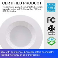 12 Pack 5/6 Inch 5Cct Led Recessed Downlight, Can Lights With Baffle Trim, Wet Rated, E26 Base, 10.5W=85W, Cri 90, Dimmable, Simple Retrofit Installation, Energy Star & Etl Listed