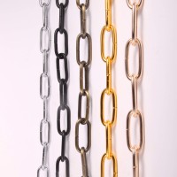 One chain contains 1 Heavy Duty Chain 2 connection locks1 Hoisting Bolt 2 Hook Rings 1 Dental Canals for Light Fixture the sturdy distressed metal adds a rustic industrial feel to your home