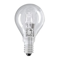 6 X 28W = 40W Equivalent Ses E14 Small Screw Cap Clear Low Energy Saving Halogen Golf Ball Globe Round Lamps