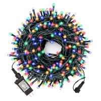 Xunxmas Bright Christmas Lights Outdoor 300 Led String Lights, 100Ft Connectable 8 Modes Christmas String Lights Tree Lights For Home, Party, Holiday, Indoor Xmas Decorations Cool White