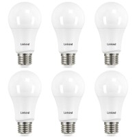 Linkind 75 Watt Equivalent, A19 Dimmable Led Light Bulbs, E26 Base, 2700K Soft White, 13W 1100 Lumens Cri80+ 120V, Ul Listed Fcc Certified, Pack Of 6