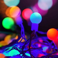 33 Feet 100 Led Mini Globe String Lights, Fairy String Lights Plug In, 8 Modes With Remote, Decor For Indoor Outdoor Party Wedding Christmas Tree Garden, Multicolored