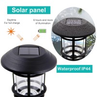 Maggift 6 Lumen Solar Powered Pathway Lights, 6 Pack Outdoor Landscape Lights, Waterproof Garden Lights For Lawn, Patio, Yard, Walkway, Deck, Driveway, Warm White