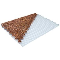 Core Path-In-A-Day | Gravel Stabilizer Grid With Attached Geo-Textile Membrane | Perfect For Diy And Eco-Friendly Pathways And Patios | Completely Permeable, And Ada Compliant (70 Sqft)