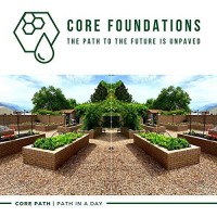 Core Path-In-A-Day | Gravel Stabilizer Grid With Attached Geo-Textile Membrane | Perfect For Diy And Eco-Friendly Pathways And Patios | Completely Permeable, And Ada Compliant (70 Sqft)