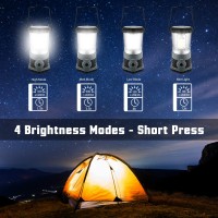 Led Camping Lantern Battery Powered 1500 Lumen Cob Camping Light 4D Batteriesincluded Perfect For Camp Hiking Emergency Kit