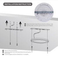 Pir Led Motion Sensor Ceiling Mounted Light Fixture, 18W Ultrathin Panel Shape, On/Off Automatic From Dusk To Dawn (Or Day&Night), Dual Sensor Mode Switchable