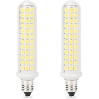 G Mgy Oled E11 Led Bulb, Led E11 Dimmable, E11 Mini Candelabra Base, 100W 120W Halogen Bulb Replacement, 9W, 1100Lm, Ac110V-130V, For Indoor Decorative Lighting (White 6000K 2-Pack)