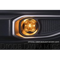 Diode Dynamics Ss3 Led Fog Light Kit Compatible With Toyota Tacoma 20162023 White Sae Fog Pro