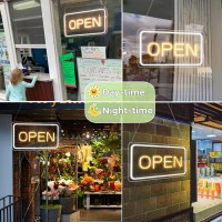 Open Signs For Business Cob Chip Led Neon Open Sign 16X 9 Bright Electric Light Up Open Signs With Onoff Switch Adapter F