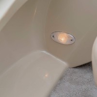 The ITC Oval RVMarine Courtesy Light has a textured lens The compact design offers an ideal lighting solution for tight areas where illumination is needed Courtesy lights provide safety in small spaces within your interior Flushmounted design needs only a