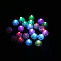 Hurrise Led Mini Round Ball Balloon Light, 100 Pcs Long Standby Time Ball Lights For Paper Lantern Balloon Party Wedding Decoration(Multicolor)