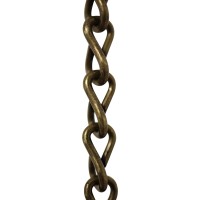 Rch Hardware Chs5116Ab3 Steel Basket Chain Antique Brass 3 Feet