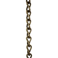 Rch Hardware Chs5116Ab3 Steel Basket Chain Antique Brass 3 Feet