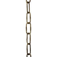 Rch Hardware Chs5820Ab3 Steel Chandelier Chain Antique Brass 3 Feet