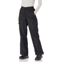 Arctix Womens Lumi Pull Over Fleece Lined Cargo Snow Pants, Black, 2X