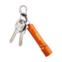 2022 Nite Ize Radiant 100 Keychain Flashlight, Orange, Map:$ 15.99