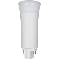 Satco S29861 9W Led Pl 4-Pin; 5000K; 1000 Lumens; G24Q Base; 10 Bulbs-California Compliant Replaces S9861