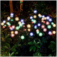 Tonulax Solar Garden Lights - Newest Solar Powered Landscape Tree Lights With Larger Solar Capacity, Solar Decorative Lights Outdoor For Pathway, Patio, Front Yard Decoration(2 Pack)