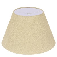 Alucset Lamp Shades Replacement Lampshades For Table Lamps Barrel Lamp Shade 7X13X78In Hand Crafted Lampshade Golden Beige