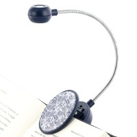 Withit Dabney Lee Clip On Book Light - Bruno - Led Reading Light With Clip For Books, Ebooks, Dimmable, Reduced Glare, Portable, Lightweight, Cute Bookmark Light For Kids, Adults, Batteries Included