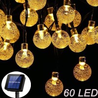 Kushopfast Solar Rope Lights,Outdoor Fairy Lights Rope Waterproof Tube Lights With Solar Panel For Outdoor