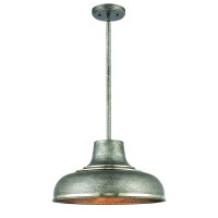 Kerin 16'' Wide 1-Light Pendant - Polished Nickel