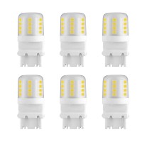 Makergroup S8 3156 Wedge Base Led Light Bulbs 12Vac/Dc Low Voltage Water Resistant Design For Outdoor Landscape Lighting Pathway Deck Step Paver Lights,Driveway Lights 4W Warm White 2700K-3000K 6-Pack