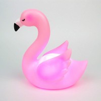 Fantasee Led Flamingo Night Light Decorative Light Battery Operated Baby Children Nursery Light For Bedroom Party Christmas Birt