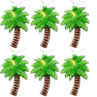 Abeja 8.5Ft String Lights Palm Tree Patio Lights String Beach Party Decorations Tropical Party Decorations Indoor/Outdoor Lights Birthday String Lights, 0.84W, 1 Pack Of 10 Palm Tree Bulbs, White