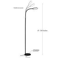 Brightech Battery Plus Lamp For Living Rooms & Offices, Rechargeable Led Floor Lamp, Portable Tall Lamp, Mid-Century Modern Standing Lamp For Bedroom, Great Living Room Dacor