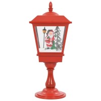 Shining throughout the day and sparkling during the night our beautiful pedestal lamp with distinctively crafted snowfalling design will brighten up your Christmas festival This statement piece will add a welcoming touch of holiday spirit to your home and