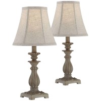 Regency Hill Cali Traditional Vintage Accent Table Lamps 19